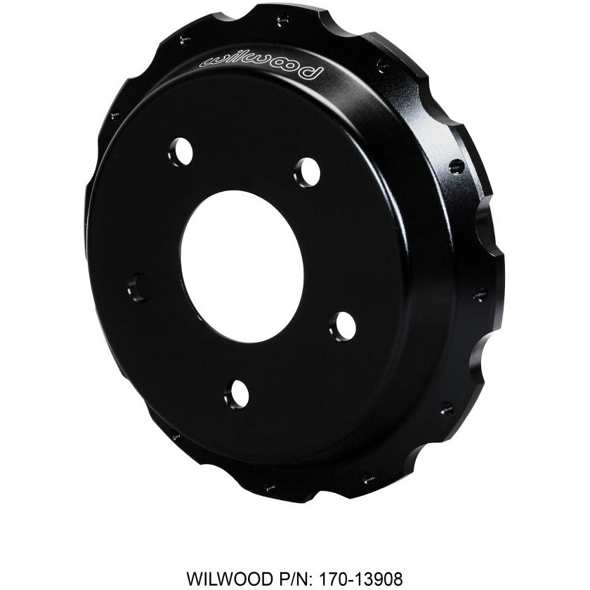 Wilwood Hat-Park Brake 1.32in Offset 5 x 4.75 - 12 on 8.75in Wilwood Brake Rotors - 2 Piece