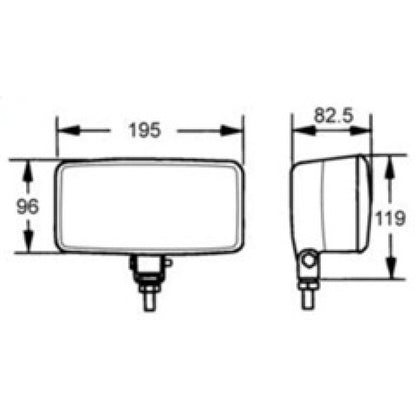 Hella 550 Series Lamp Kit H3 12V ECE/SAE Hella Fog Lights