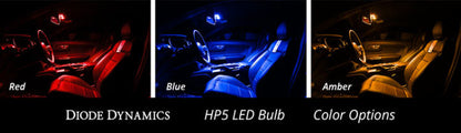 Diode Dynamics 194 LED Bulb HP5 LED Pure - White (Pair)