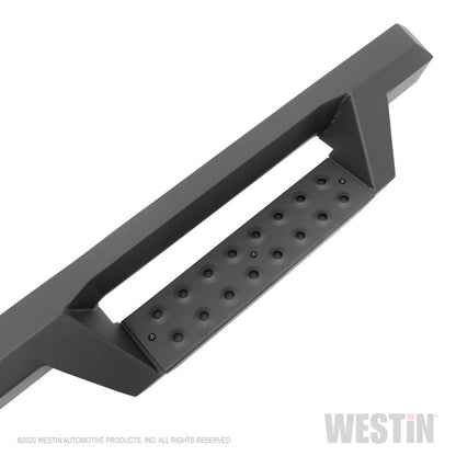 Westin 2020 Chevy Silverado 2500/3500 Crew Cab (8ft Bed) HDX W2W Nerf Step Bars - Textured Black