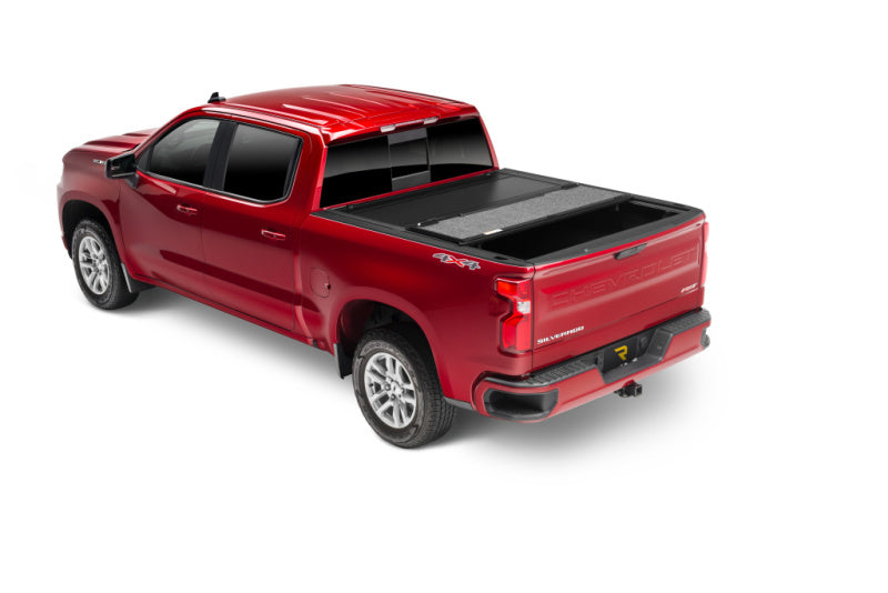 UnderCover 07-13 Chevy Silverado 1500/2500 HD 6.5ft Ultra Flex Bed Cover - Matte Black Finish