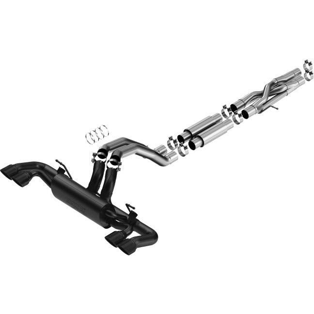 Borla 21-22 Jeep Wrangler Rubicon 392 6.4L V8 AT 4WD 4DR ATAK Cat-Back Exhaust - Coated Black Borla Catback