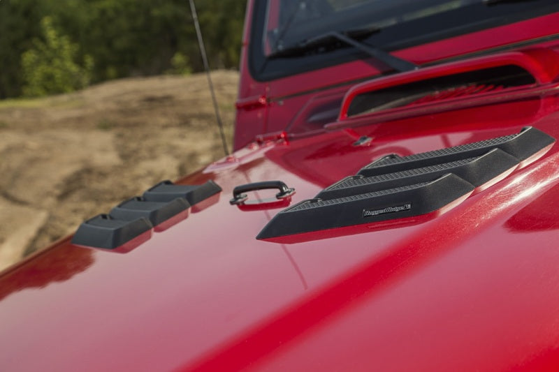 Rugged Ridge Performance Hood Vents 97-18 Jeep Wrangler Rugged Ridge Hoods