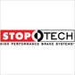StopTech Power Slot 97-10 Chevrolet Corvette Rear Left Drilled Rotors Stoptech Brake Rotors - Drilled