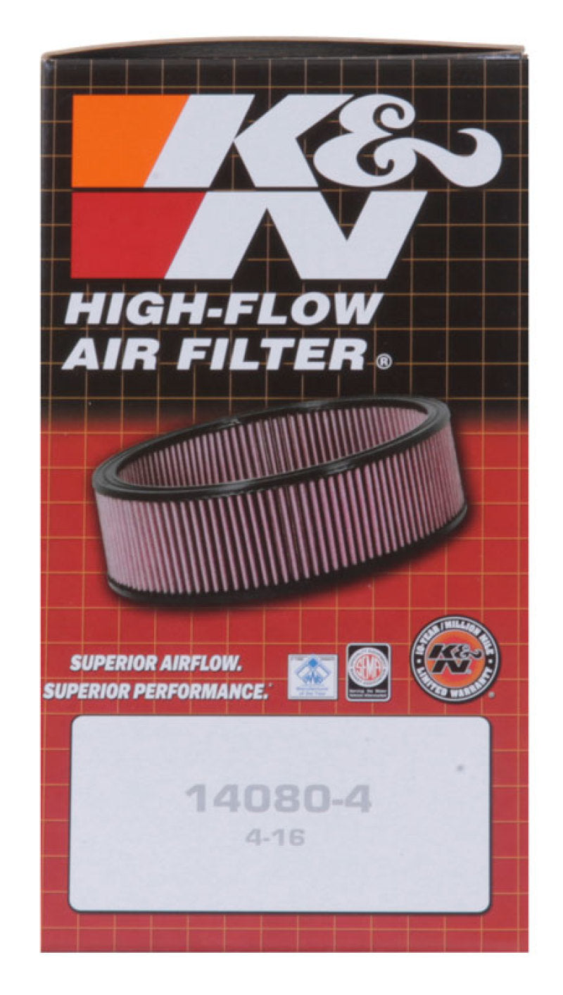 K&N 17-19 KTM 125 Duke 125 / KTM 250 Duke 249 / KTM 390 Duke 373 Replacement Drop In Air Filter