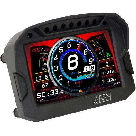 AEM CD-5 Carbon Digital Dash Display AEM Gauges