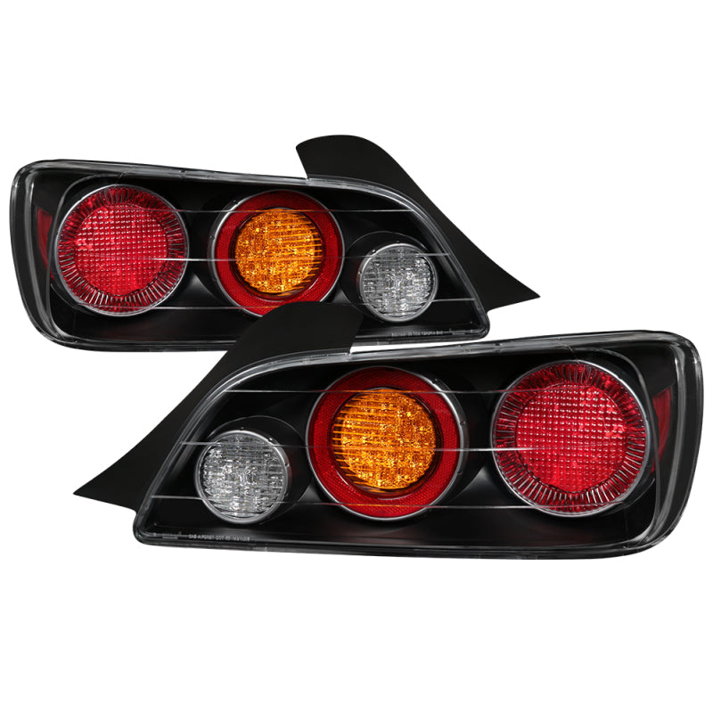 xTune Honda S2000 04-08 LED Tail Lights - Black ALT-ON-HS2K04-LED-BK SPYDER Tail Lights