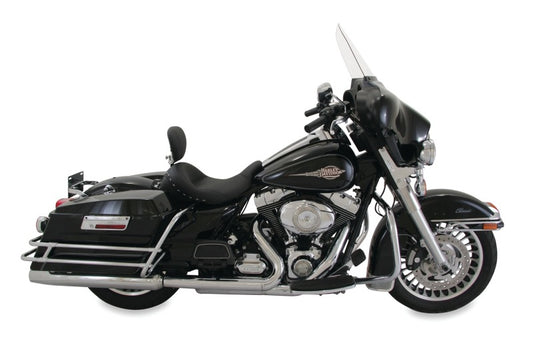 Mustang 08-21 Harley Electra Glide Std,Rd Glide,Rd King,Str Glide Std Touring Solo Seat Studs- Blac