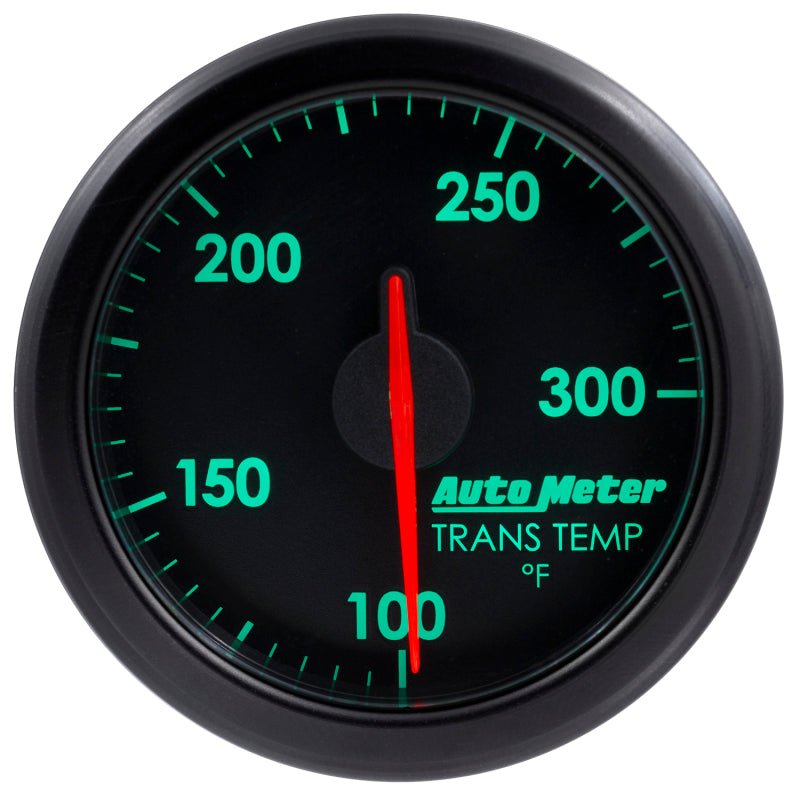 Autometer Airdrive 2-1/6in Trans Temperature Gauge 100-300 Degrees F - Black AutoMeter Gauges