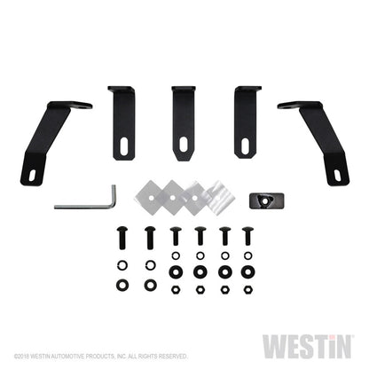 Westin 18-22 Jeep Wrangler JL (Excl. 4xe) Muffler Skid Plate - Tex. Blk