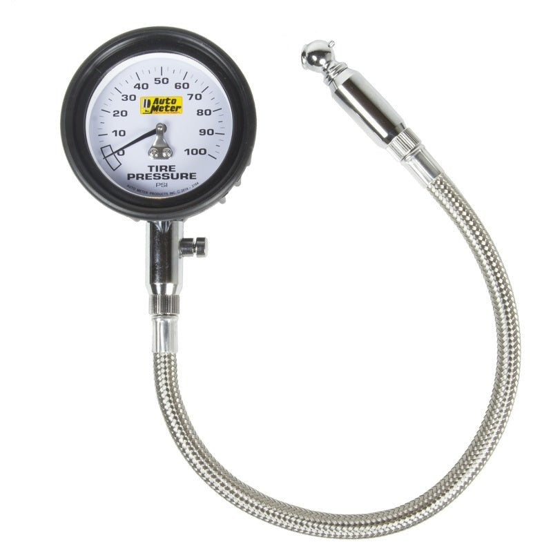 Autometer 100 PSI Tire Pressure Gauge AutoMeter Gauges