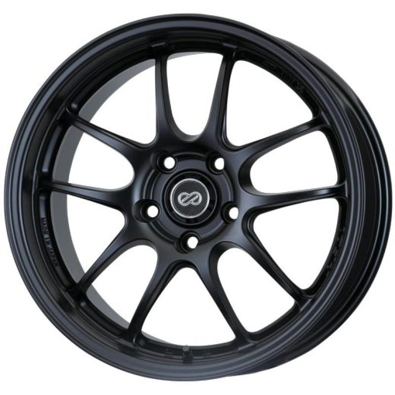 Enkei PF01 18x7.5 5x100 45mm Offset Matte Black Wheel 02-10 WRX & 04 STI/05-09 LGT Enkei Wheels - Cast