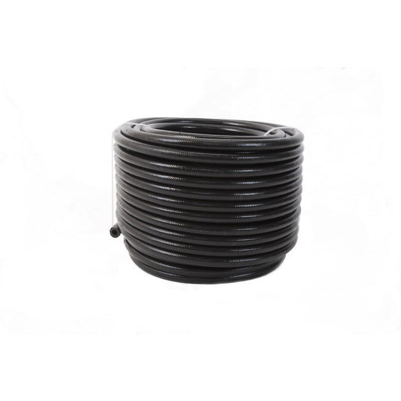 Aeromotive PTFE SS Braided Fuel Hose - Black Jacketed - AN-06 x 4ft Aeromotive Hoses