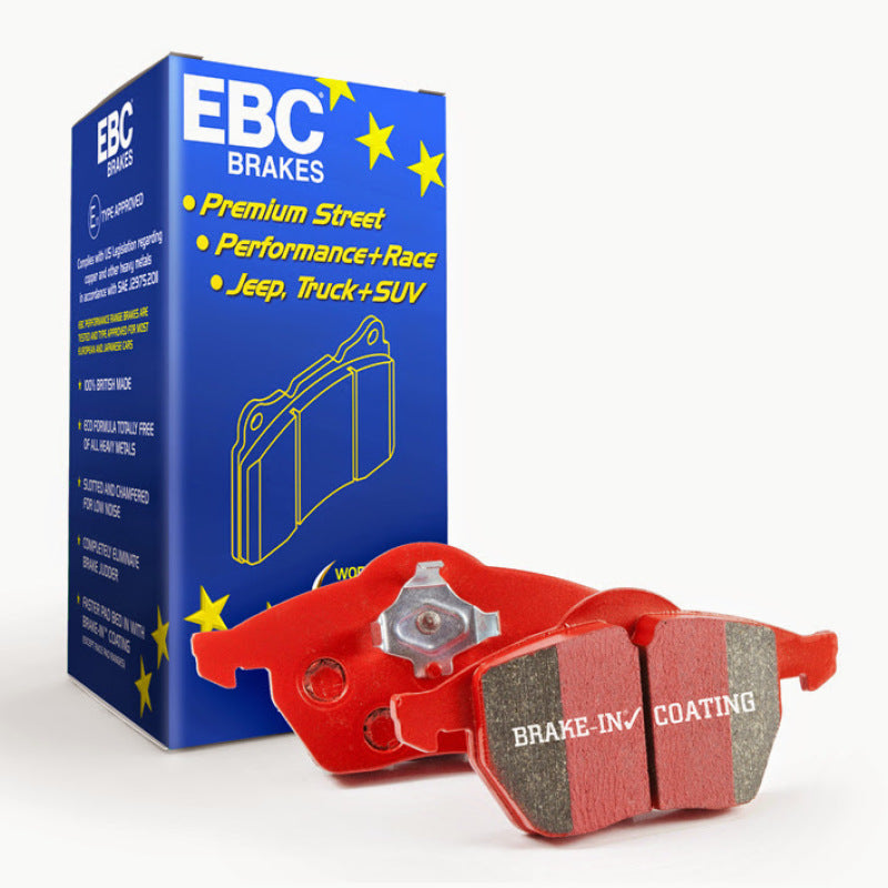 EBC 2016+ Cadillac CT6 2.0L Turbo Redstuff Front Brake Pads EBC Brake Pads - Performance