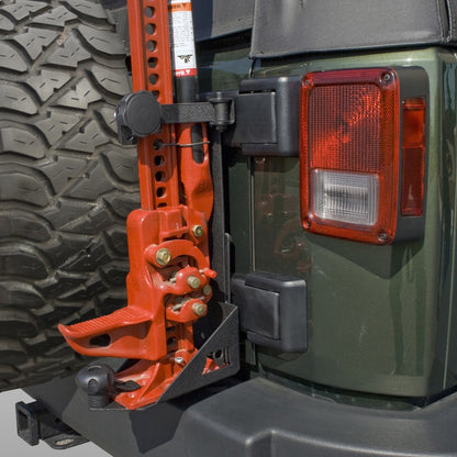 Rugged Ridge Off-Road Jack Mounting Bracket Kit 07-18 Jeep Wrangler JK/JKU Rugged Ridge Jacks