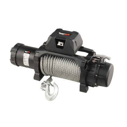 Rugged Ridge Trekker C12.5 Winch 12500lb Cable Wired Rugged Ridge Winches