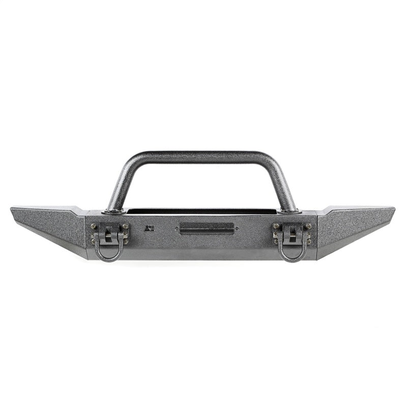 Rugged Ridge XHD Bumper Kit Overrider Ft 76-06 CJ/Jeep Wrangler Rugged Ridge Bumpers - Steel