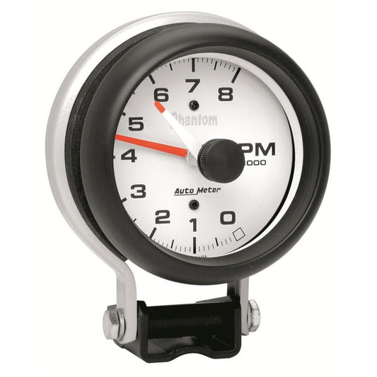 Autometer Phantom 3 3/4 inch 8000RPM Tachometer AutoMeter Gauges