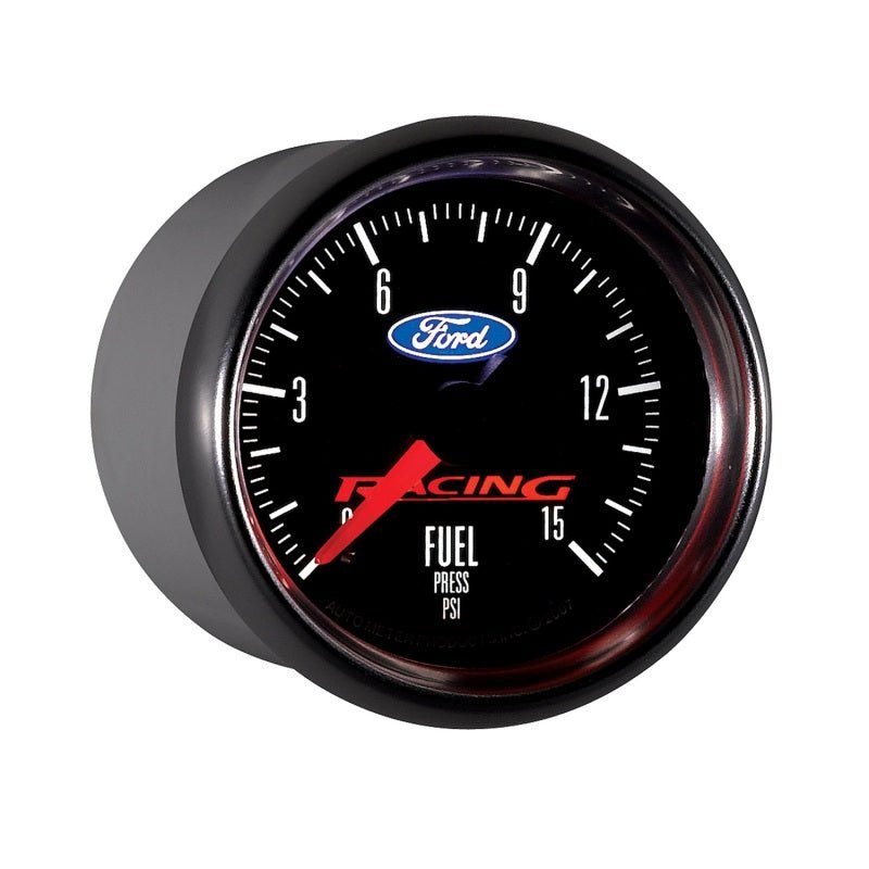 Autometer Ford Racing 52mm Digital Stepper Motor 15PSI Fuel Pressure Gauge AutoMeter Gauges