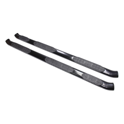 Westin 2015-2018 Ford F-150 SuperCab (6.5ft Bed) PRO TRAXX 5 WTW Oval Nerf Step Bars - Black