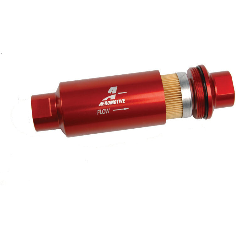 Aeromotive In-Line Filter - (AN-10) 10 Micron fabric Element Aeromotive Fuel Filters