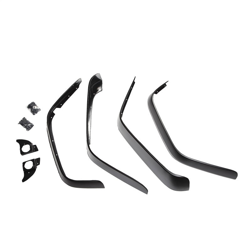 Rugged Ridge All Terrain Flat Fender Flare Kit 07-18 Jeep Wrangler Rugged Ridge Fender Flares