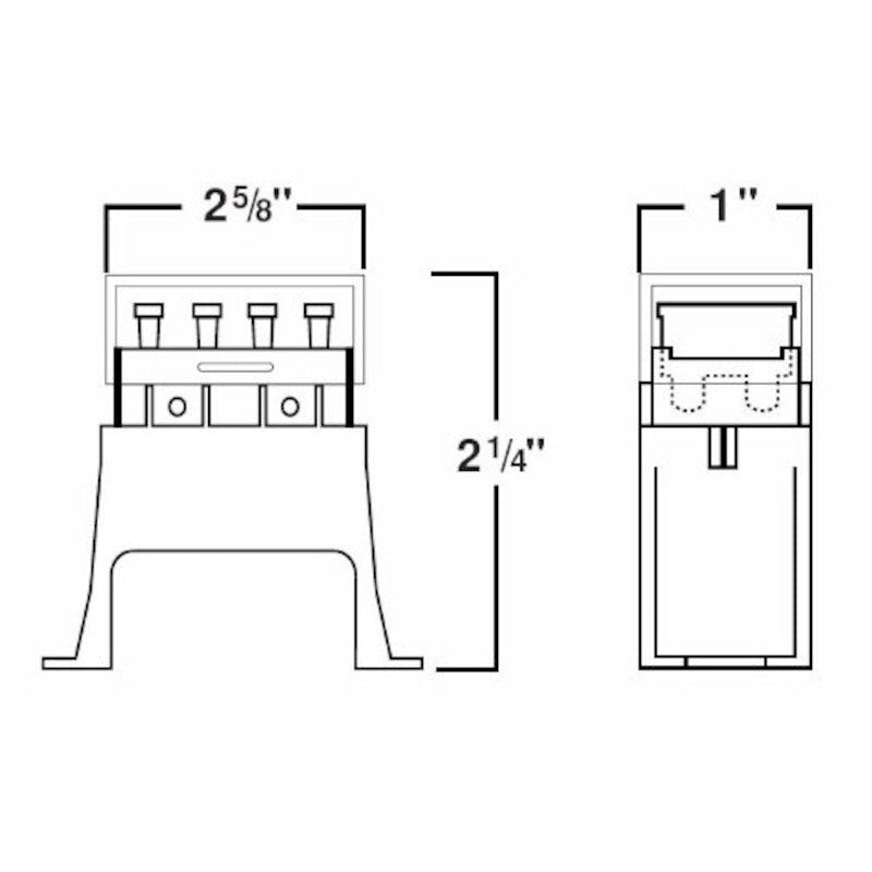 Hella Fuse Box 4 Way Axial Single Hella Light Accessories and Wiring