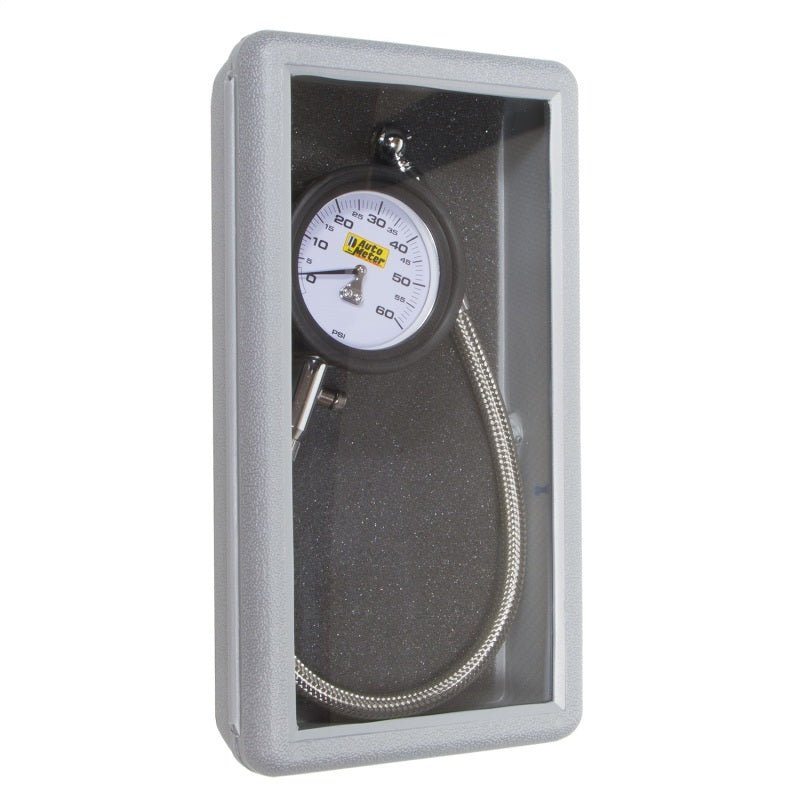 Autometer NASCAR Performance 60PSI Lo-Pressure Tire Pressure Gauge AutoMeter Gauges
