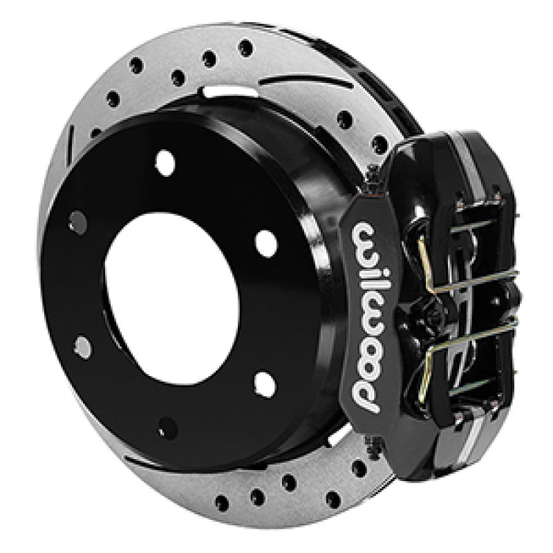 Wilwood 63-87 C10/C15 DynaPro FDPLP Black Calipers 11in x .81in D/S Rotors 6-Lug Rear Disc Brake Kit Wilwood Big Brake Kits