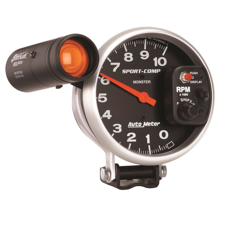 Autometer Sport-Comp 5 inch 10K RPM Shift Light Tach AutoMeter Gauges