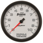 Autometer Phantom II 5in Electrical 10K RPM In-Dash Tachometer AutoMeter Gauges