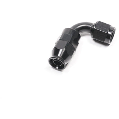 Radium Engineering -6AN 90 Degree PTFE Hose End - Black Radium Engineering Fittings