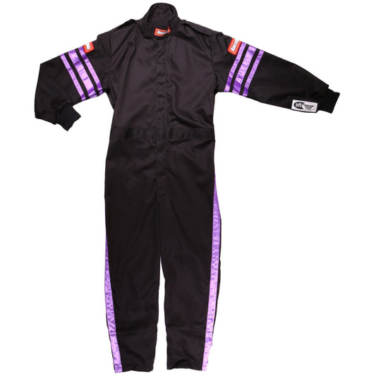 RaceQuip Purple Trim SFI-1 JR. Suit - KXL Racequip Racing Suits