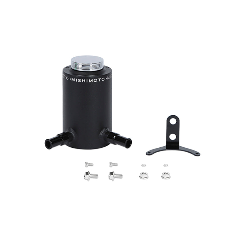 Mishimoto Aluminum Power Steering Reservoir Tank - Wrinkle Black Mishimoto Coolant Reservoirs