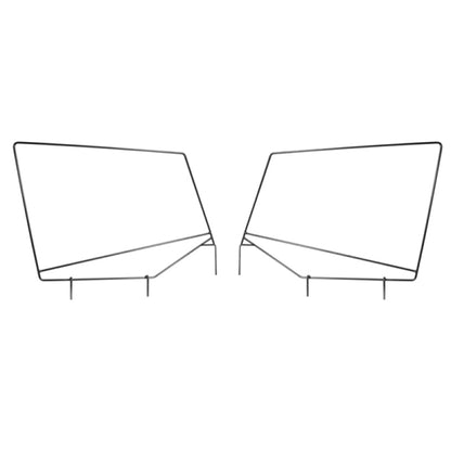 Rugged Ridge Upper Door Skin Frames 87-95 Jeep Wrangler YJ Rugged Ridge Door Panels