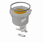 MagnaFlow Direct Fit Catalytic Converter 96-98 RAV4 2.0L front 49S