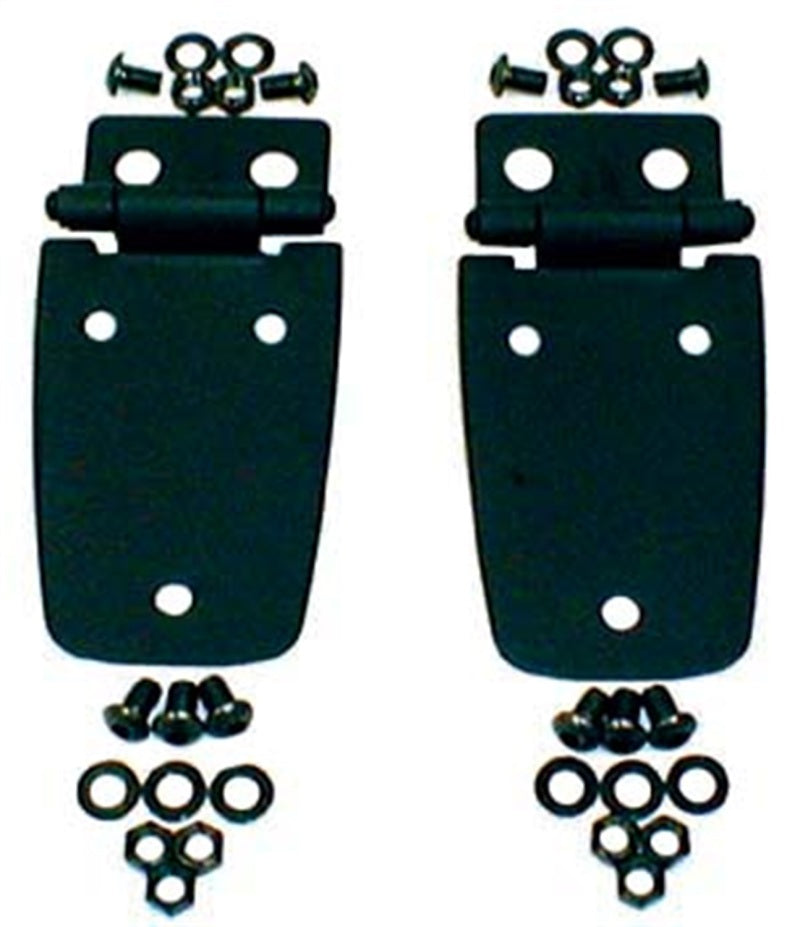 Rugged Ridge 97-06 Jeep Wrangler Black Hood Hinges Rugged Ridge Hood Struts