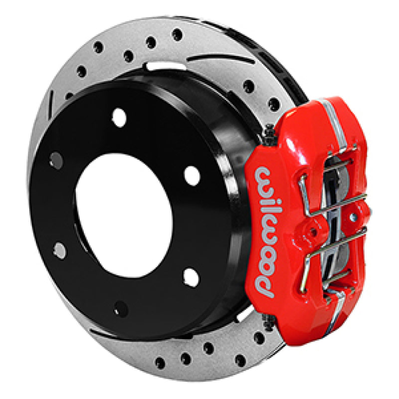 Wilwood 63-87 C10/C15 DynaPro FDPLP Red Calipers 11in x .81in D/S  Rotors 6-Lug Rear Disc Brake Kit Wilwood Big Brake Kits