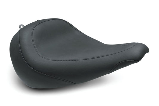 Mustang 18-23 Harley Fat Boy Wide Tripper Solo Seat - Black