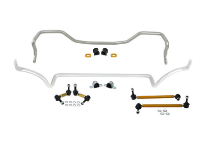 Whiteline 09-15 Mitsubishi Lancer Ralliart Front & Rear Sway Bar Kit