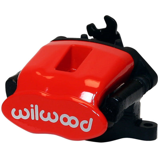 Wilwood Caliper-Combination Parking Brake-L/H-Red 34mm piston .81in Disc Wilwood Brake Calipers - Perf