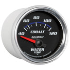 Autometer Cobalt 52mm Short Sweep Electronic 40-120 Deg C Water Temprature Gauge AutoMeter Gauges