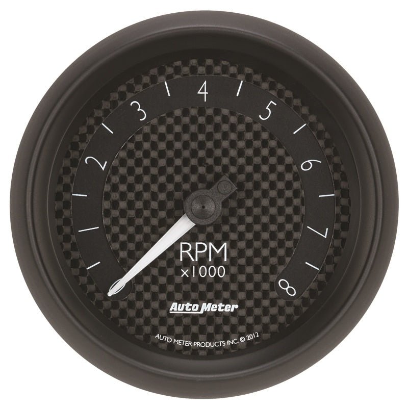 Autometer GT Series 3-3/8in In Dash 8K RPM Tachometer AutoMeter Gauges