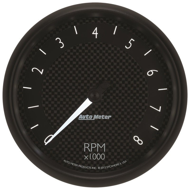 Autometer GT Series 5in In Dash 8K RPM Tachometer AutoMeter Gauges