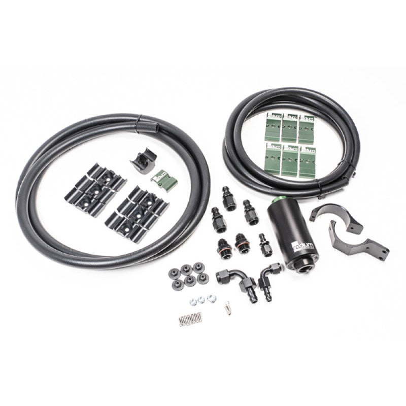 Radium Engineering Toyota MK5 Supra Fuel Hanger Plumbing Kit - Stainless Radium Engineering Fuel Pump Hangers