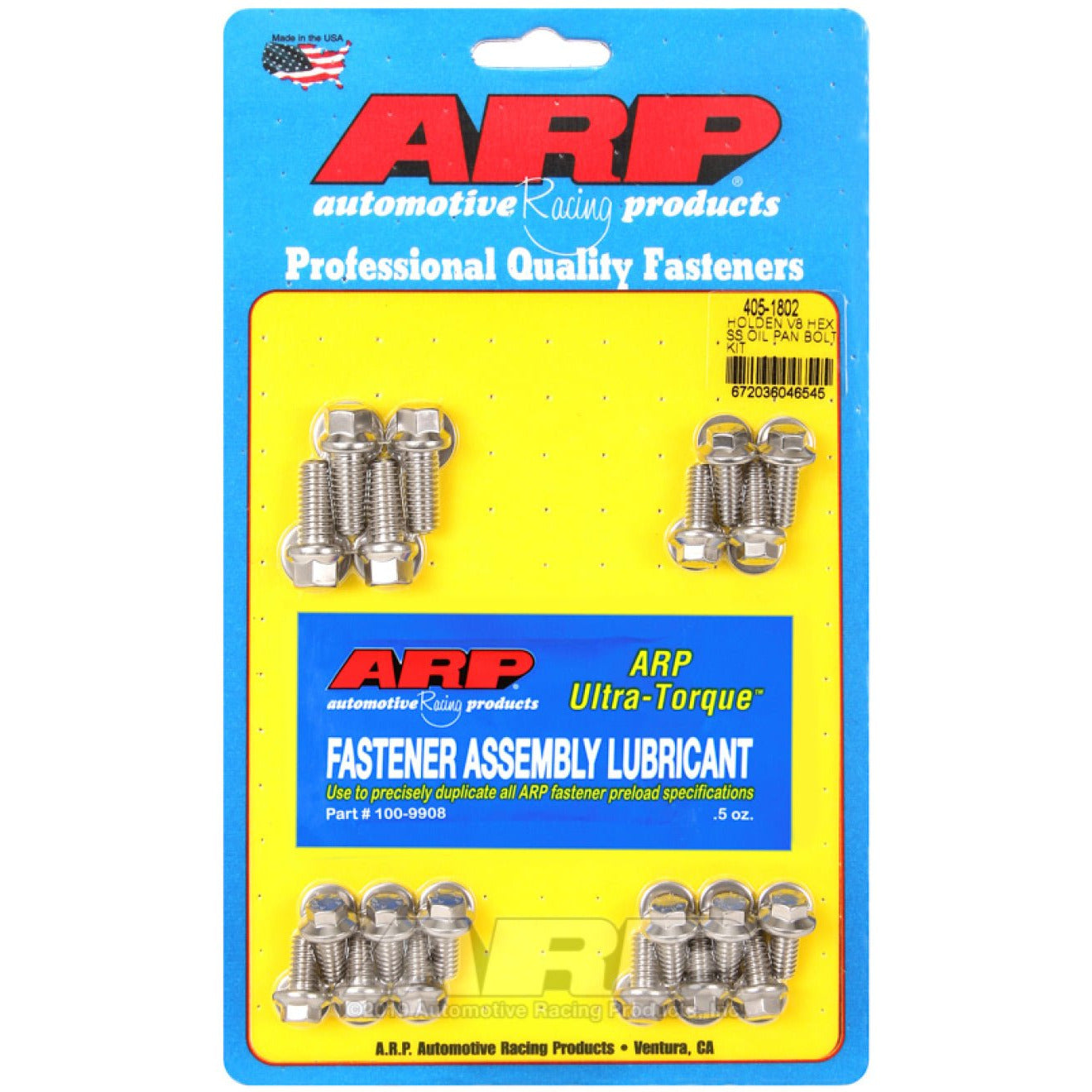 ARP Holden V8 SS Hex Oil Pan Bolt Kit ARP Hardware Kits - Other
