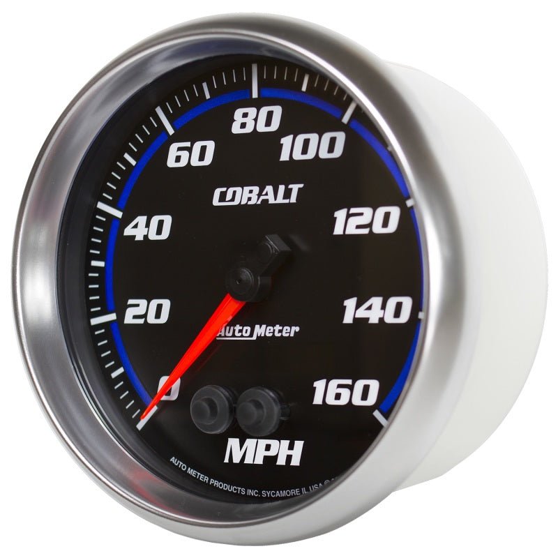 Autometer Cobalt 5in 0-140MPH In-Dash Electronic GPS Programmable Speedometer AutoMeter Gauges