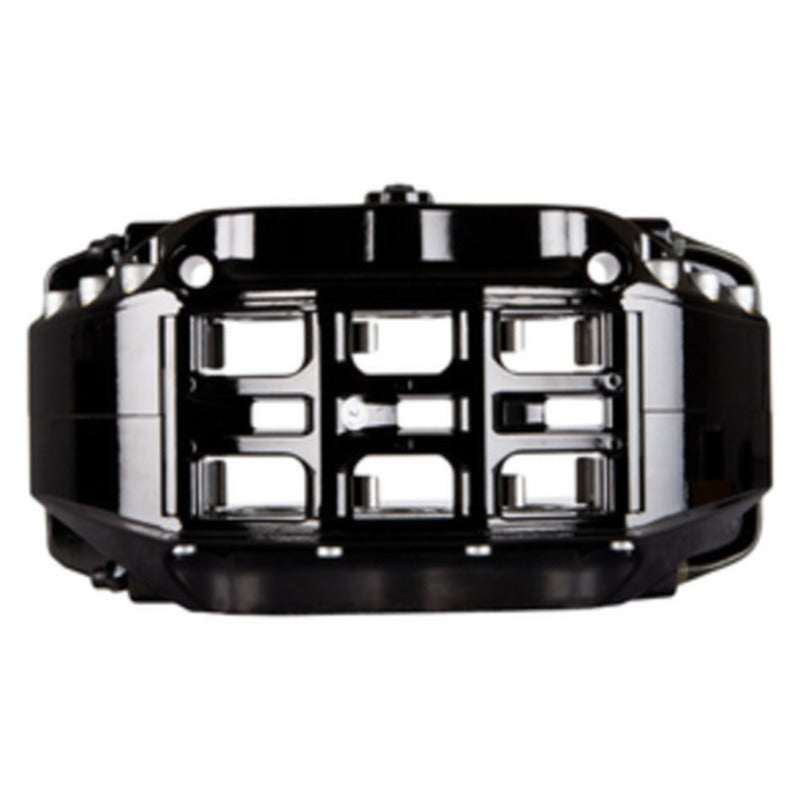 StopTech 99-02 Nissan Skyline Front BBK w/ Black ST-60 Calipers Drilled 380X32mm Rotors/Pads/SS Line Stoptech Big Brake Kits