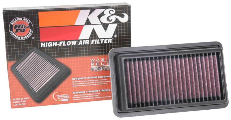 K&N 2017 Nissan Micra 0.9L L3 F/I Replacement Air Filter