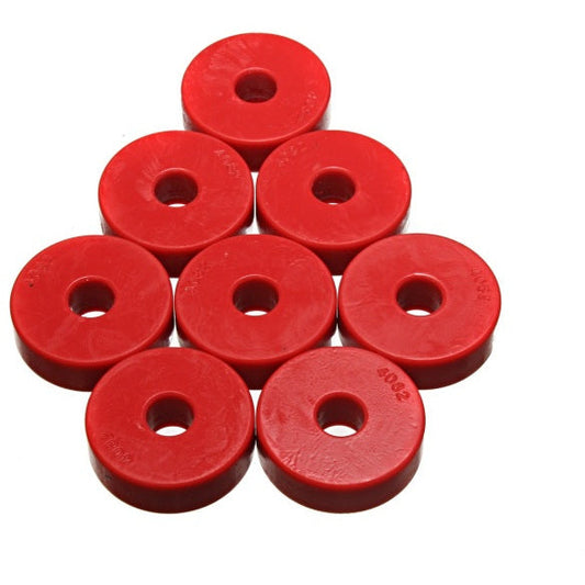 Energy Suspension Pad 1-15/16in Od X 9/16in Id X 21/32in H - Red Energy Suspension Bushing Kits